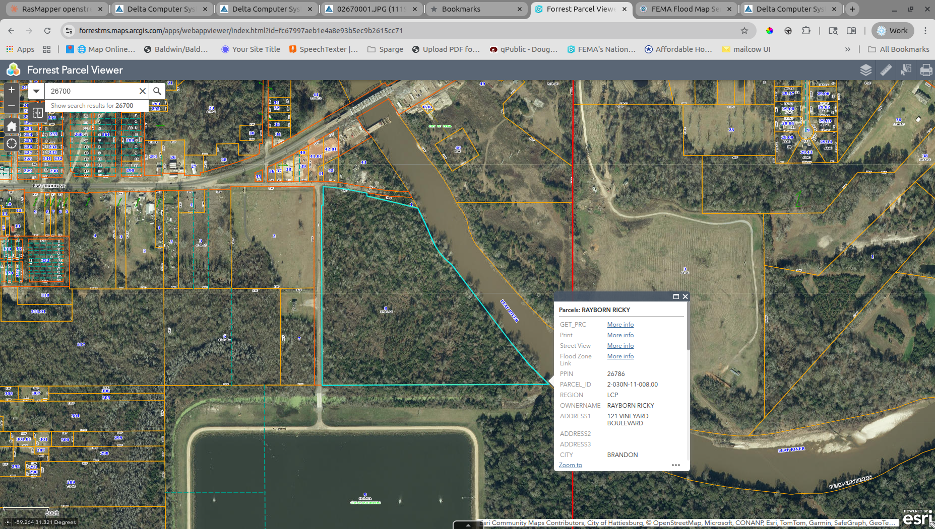 Tax map for PPIN 26786